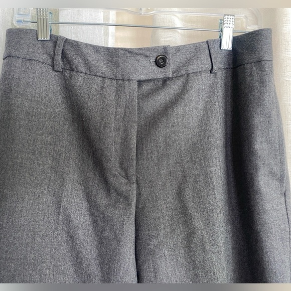 bbzipper New Macy 100% Wool Gray Dress Trousers Size 12 - Picture 13 of 14